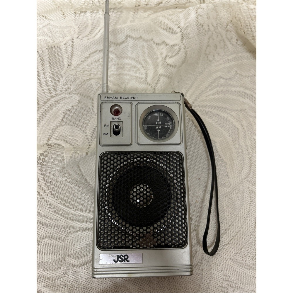 Vintage JSR fm-am Receiver Radio Model JSR-228 Parts Or Repair, Not Working #102